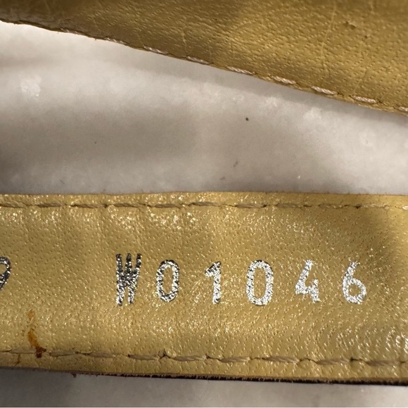 Bruno Magli high heel sandals brown leather ankle strap women’s size 8.5 - Picture 9 of 9